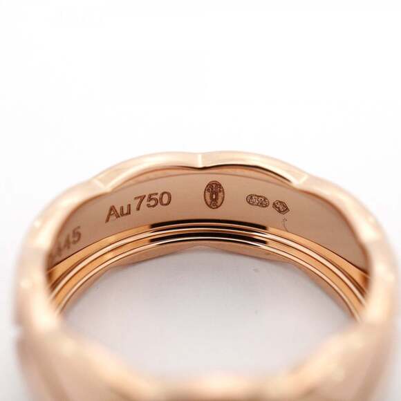 Chanel Coco Crush Ring, Beige Gold, 18KPG Pink Size 49, Women's - Picture 7 of 9